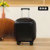 Luggage box for women, 18 inch small lightweight trolley box, universal wheel boarding password box 