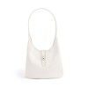 Soft leather glossy leather high-end Tote underarm bag 2023 spring new fashionable magnetic buckle chain crossbody bag 