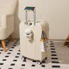Student suitcase female 24 inch multifunctional travel box with cup holder 26 inch trolley box password box male 