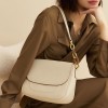 Small bag, single shoulder bag, high-end leather underarm bag, trendy and versatile, crossbody handbag 