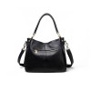 Summer New Street Trend Luggage Leather Goods Solid Color Small Square Bag Genuine Leather Tassel Women's Crossbody Bag 