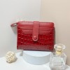 Women's Stone Pattern Wallet Buckle Short Korean Edition Card Bag Zipper Multi Card Position Zero Wallet 