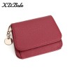 Short Women's Small Money Bag r Women's Card Bag Cowhide Korean Cute Zipper Mini Zero Wallet 