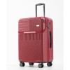 Zipper suitcase for women, small 20 inch boarding, lightweight trolley case, 24 travel case for men 
