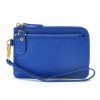 Women's Wallet Fashion Zipper Coin Handheld Small Bag Cowhide Zero Wallet Keychain 
