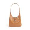 Soft leather glossy leather high-end Tote underarm bag 2023 spring new fashionable magnetic buckle chain crossbody bag 