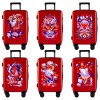 24 inch suitcase with Chinese style and 20 inch suitcase with cartoon pattern printing and password travel box 