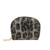 Minimalist Fashion Card Bag Women's Multi slot Card Clip Women's Leopard Pattern Wallet 
