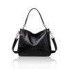 Summer New Street Trend Luggage Leather Goods Solid Color Small Square Bag Genuine Leather Tassel Women's Crossbody Bag 