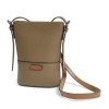 Crossbody bag for women, summer bucket bag, high-end Korean version, niche girl shoulder bag, phone bag, genuine leather 