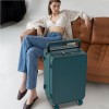 A large capacity wide pull rod suitcase for delivery, business fashion pull rod suitcase, USB charging, silent travel suitcase for women 
