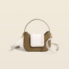 Women's small bag, mobile phone bag, hand-held crossbody bag, women's contrasting color niche design, women's bag, simple commuting shoulder bag 