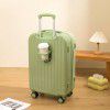 Luggage with cup holder, student female high appearance, 24 inch small fresh suitcase, male small lightweight 20 inch travel suitcase 