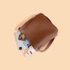 Tote bag, women's bag, shoulder bag, bucket bag, women's bag, genuine leather, high-end feeling, autumn bag, niche underarm bag 