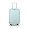 Front open lid luggage, female small 20 inch business trolley, male side open boarding chassis, password travel box wholesale 