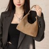 Cowhide pillow bag niche retro solid color handbag autumn and winter gentle style genuine leather bag for women 