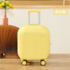 Luggage box for women, 18 inch small lightweight trolley box, universal wheel boarding password box 