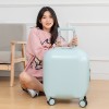 18 inch luggage, candy colored small trolley box, lightweight boarding case, silent universal wheel travel box 