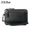 Women's Wallet Fashion Zipper Coin Handheld Small Bag Cowhide Zero Wallet Keychain 