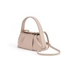 French pleated cloud bag versatile and fashionable handbag leather women's bag crossbody bag 