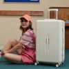 Luggage box, female trolley box, male sturdy and durable, student universal wheel password, travel box, leather box 