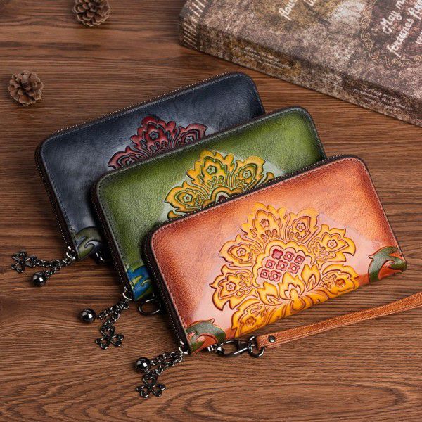 Wallet women's top l...