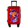 24 inch suitcase with Chinese style and 20 inch suitcase with cartoon pattern printing and password travel box 