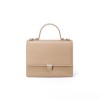 Retro minimalist doctor's bag with niche design, crossbody bag with high-end feel, large capacity leather shoulder bag 