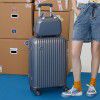 Luggage 24 inch trolley box, women's small lightweight universal wheel password box 