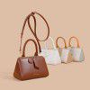 Genuine leather women's bag, crossbody bag, high-end mobile phone bag, commuting small bag, exquisite niche design, triangle bag, handbag 