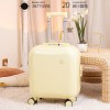 18 inch small lightweight luggage, fashionable short distance boarding password box, universal wheel student travel trolley box 