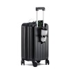 Front Open Gaiden Case Customs Lock Universal Wheel USB Charging Interface Portable Male and Female Trolley Cases 