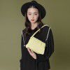 Underarm bag, genuine leather, high-end women's bag, mobile phone bag, niche design bag, fashionable women's shoulder bag 