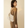 Small bag, single shoulder bag, high-end leather underarm bag, trendy and versatile, crossbody handbag 