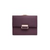 Women's Wallet Fashionable and Minimalist Three fold Clip Women's Short Wallet Wallet Clip 