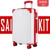 24 inch aluminum frame trolley box, universal wheel travel box, women's luggage, retro 20 inch student password box, wholesale luggage 