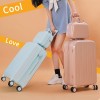 New luggage for female students, small and lightweight trolley box, male travel box, password box, 20 inches, 24 inches 