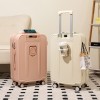 Student suitcase female 24 inch multifunctional travel box with cup holder 26 inch trolley box password box male 