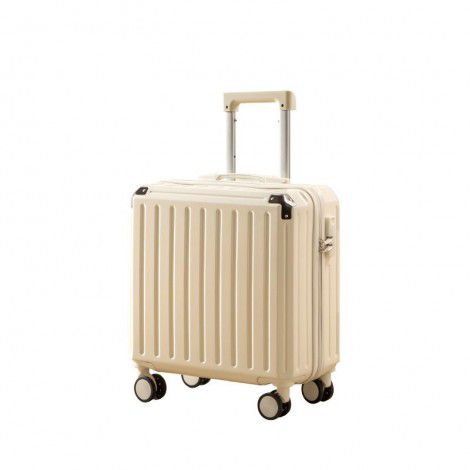 Rechargeable 18 inch luggage box, compact and lightweight travel box, universal wheel trolley box 
