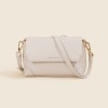 Crossbody bag, genuine leather women's bag, high-end and exquisite mobile phone bag, niche design bag, small square bag 
