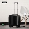 New small suitcase for women, 18 inch lightweight and silent universal wheel trolley box, small and fresh boarding and travel password box 