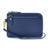 Women's Wallet Fashion Zipper Coin Handheld Small Bag Cowhide Zero Wallet Keychain 