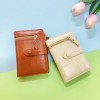 Women's Short Wallet Japanese Style PU Leather Short Zipper Zero Wallet 30% Off Wallet 