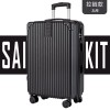 24 inch aluminum frame trolley box, universal wheel travel box, women's luggage, retro 20 inch student password box, wholesale luggage 