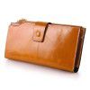Wallet made of cowhide, women's wallet, long, large capacity, 30% discount cowhide, women's multi slot wallet 