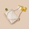 New leather handbag with one shoulder chain bag, niche M-shaped contour design, envelope bag, matte cowhide crossbody bag 