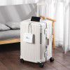Luggage box with 30 large capacity universal wheels, red password box, thickened 28 inch pole box, female 