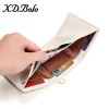 New Wallet Women's Short Multi functional Head Layer Cowhide Coin Bag Zero Wallet Keychain 