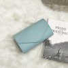 Short Card Bag Women's Tassel Simplified Three fold Card Bag Women's Card Bag 