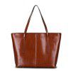 Large bag women's fashionable shoulder bag, commuting tote bag, cowhide handbag, large capacity women's bag 
